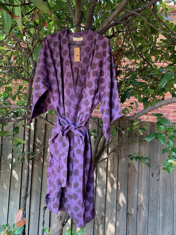 cotton kimono dressing gown australia