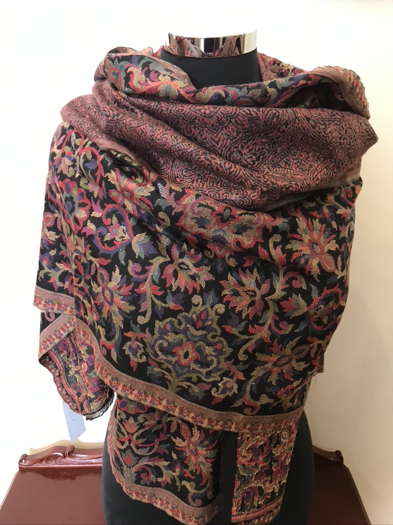 Wool Kani Wrap 19 - Eastern Silk