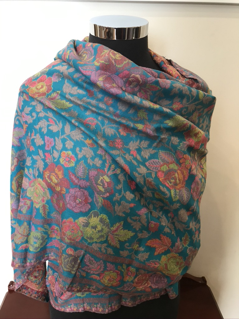 Wool Kani Wrap 10 - Eastern Silk