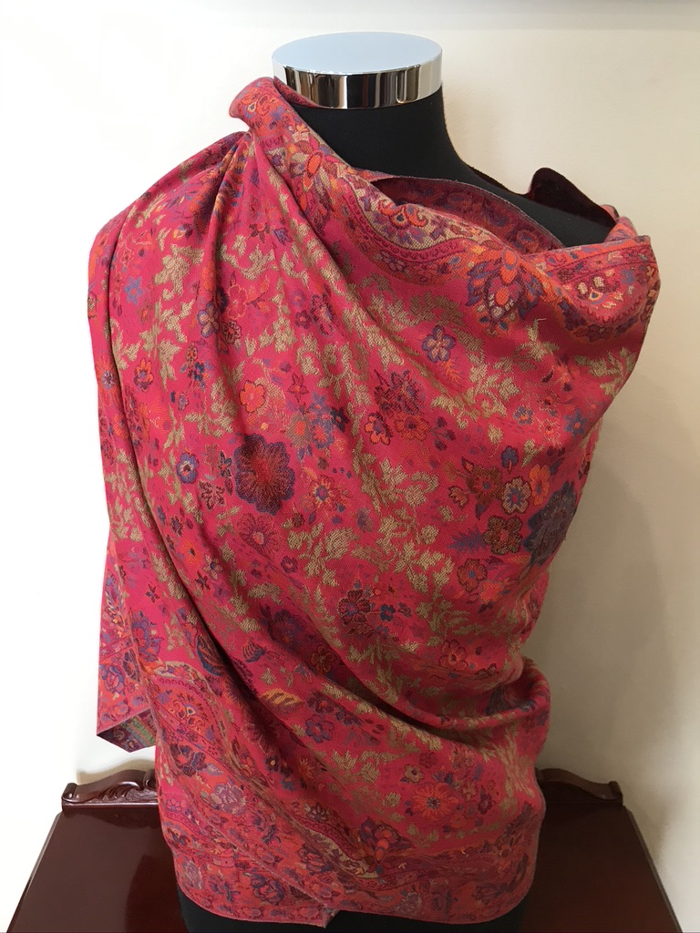 Wool Kani Wrap 13 - Eastern Silk